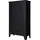 Woood Gijs Stauraumschrank 142 x 85 x 38 cm Schwarz FSC-Kiefernholz