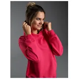 TRIGEMA Dünner Oversize-Hoodie Rosa 34