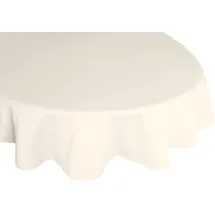 Wirth Tischdecke NEWBURY Ø 160 cm Beige