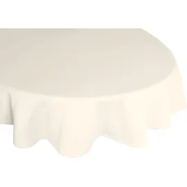 Wirth Tischdecke NEWBURY Ø 160 cm Beige