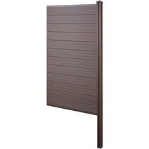 MCW Windschutz Savoie 98 cm Braun WPC