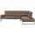 HIMOLLA Ecksofa 9360 ¦ braun ¦ Maße (cm): B: 274 H: 93 T: 307.0