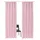 OTTO home Verdunkelungsvorhang OTTO HOME "Solana, Gardinen mit Kräuselband, Vorhänge, Wohnzimmer, modern" Gr. 4, rosa, B:140cm H:245cm, Polyester, Gardinen, 2er-Set Verdunklungsvorhang mit Thermofunktion, Bestseller, einfarbig