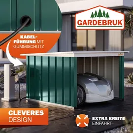 Gardebruk Mährobotergarage Pultdach Metall 89x90x54cm