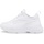 Puma Damen Cassia Sneaker, White White Team Gold, 42.5