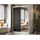lookway Schiebetürenschrank Camaro II 150 x 215 x 59 cm Weiß/Schwarz