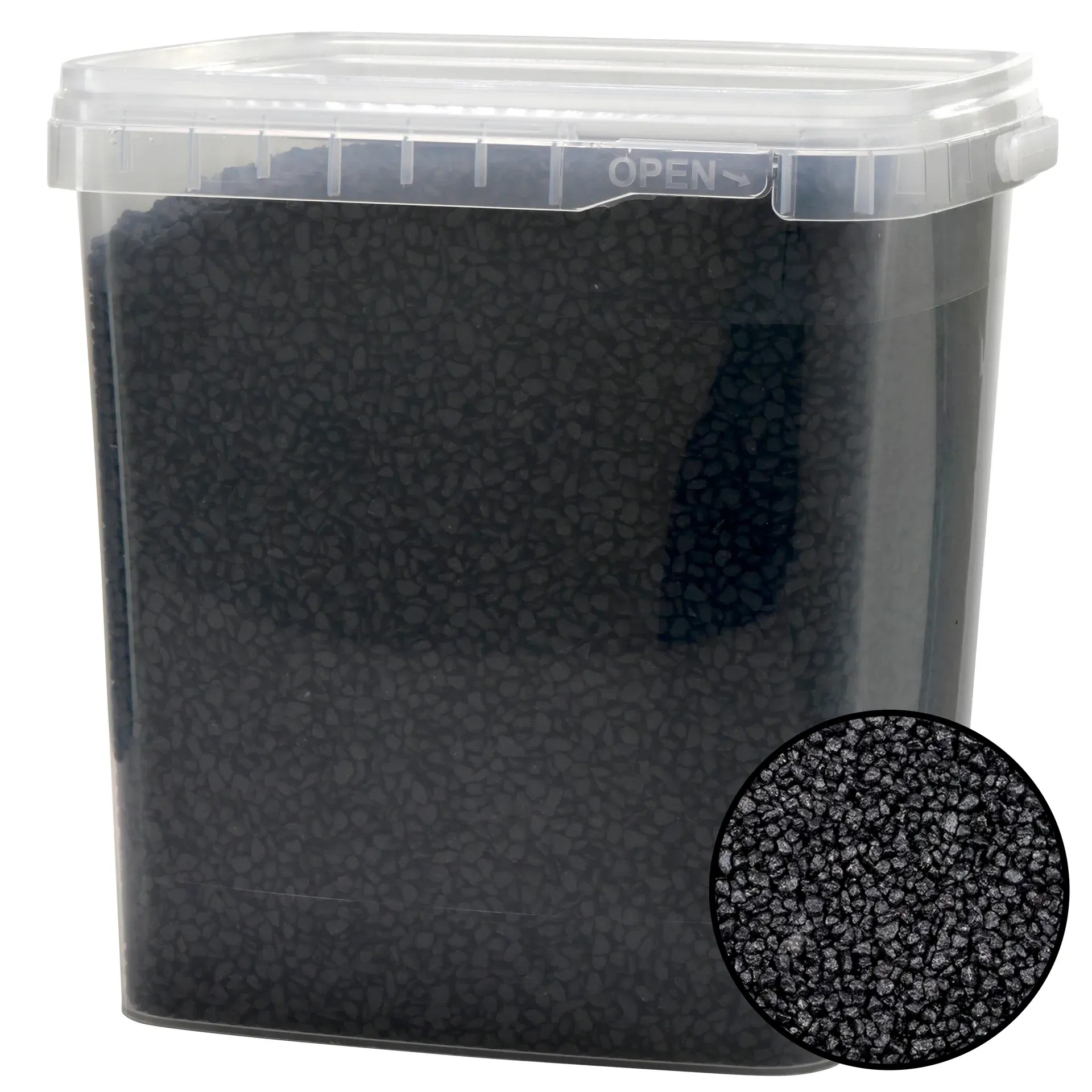 Granulat 2-3mm 5,5L schwarz