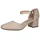 CAPRICE Leder-Spangenpumps in Beige | 39