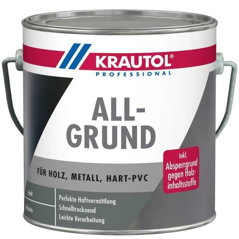 KRAUTOL ALLGRUND | Acrylgrundierung - 2,5ltr - grau