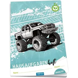 Trötsch Verlag TRÖTSCH - Jahresbezogenes Hausaufgabenheft Grundschule Truck 26/27