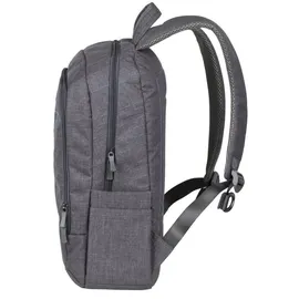 RivaCase® RivaCase Alpendorf 7560 Canvas Laptop Backpack 15.6", grau