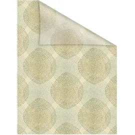 Lichtblick Fensterfolie selbstklebend, Sichtschutz, Stripy Boho Drop India - beige