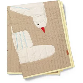 Ferm Living Decke | Bird Quilted Blanket