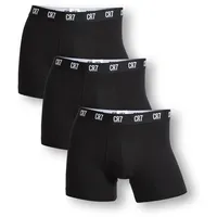 Cristiano Ronaldo Boxershorts schwarz/weiß S 3er Pack
