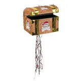 Boland Plüschfigur Boland Zieh Pinata Schatztruhe