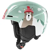 Uvex viti - Leichter Skihelm für Kinder - individuelle Größenanpassung - optimierte Belüftung - Jade lama - 46-50 cm