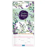 Trötsch Verlag Trötsch Familienkalender Familienterminer Blumen 2026