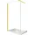 Buylando LiLy 50x200 cm Walk in Duschwand Duschabtrennung Klarglas Gold - Gold