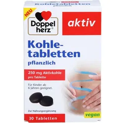 DOPPELHERZ Kohletabletten 30 St.