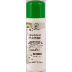 MURMELTIER BALSAM mit Alpenkräutern 200 ml Balsam
