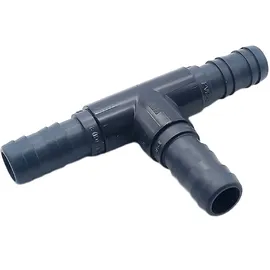 DeinSchlauch24 T-Stück 40 mm PVC grau