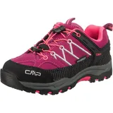 CMP Rigel Low WP Kinder Berry/Pink Fluo 34