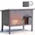 Vevor Katzenhaus Outdoor 870 x 535 x 690 mm, Katzenhütte aus Holz, winterfeste Katzenhöhle mit 30-W-Heizkissen, PVC-Klapptür & Asphaltdach, Katzenunterstand für 1–3 Katzen