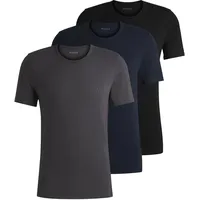 Boss Classic Kurzarm-T-Shirt 3 Einheiten Open Blue 2XL