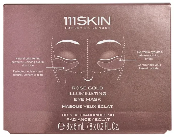 111Skin Rose Gold RS GLD ILLUM EYE MSK BX 48 ML Augen- & Lippenmasken 48 ml