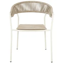 BEST Freizeitmöbel Sebastian Gartenstuhl 54 x 57 x 76 cm sand 4 St.