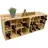 Kistenkolli Altes Land Flaschenregal 2er Set 12er Natur Holz