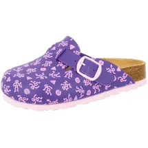 LICO Pantolette Bioline Clog Kids Lila 29