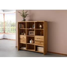 MASSIVMOEBEL24.DE Bücherregal 142 x 45 x 147 cm Beige