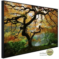 papermoon Infrarotheizung »EcoHeat - Herbst Ahornbaum«, Matt-Effekt - bunt