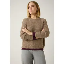 More & More Bouclé Pullover, taupe