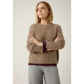 More & More Bouclé Pullover, taupe