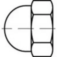 TOOLCRAFT Zierkappen 20mm Kunststoff TO-5455368 100St.