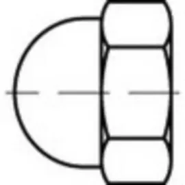 TOOLCRAFT Zierkappen 20mm Kunststoff TO-5455368 100St.
