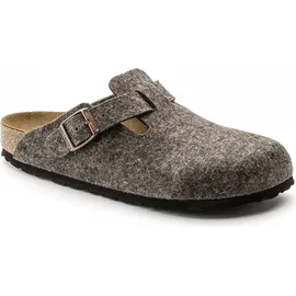 Birkenstock Boston Wool Narrow Hausschuhe (Größe 37, braun)