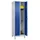Californian Products CP Spind Classic Plus enzianblau, lichtgrau 080010-20 S10003, 2 Schließfächer 60,0 x 50,0 x 195,0 cm