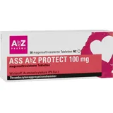 AbZ-Pharma ASS AbZ PROTECT 100 mg magensaftresist.Tabl. 50 St