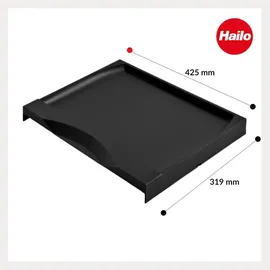 HAILO Einbaumülleimer 34,5 l Schwarz