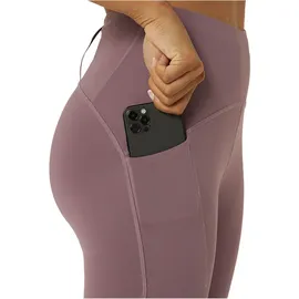 Asics Road High Waist Damen Tights, schwarz - M