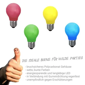 SPICELITE Illu-/Partylichterkette LED 40 m Schwarz