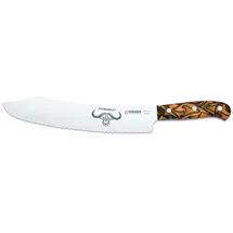 Giesser Brotmesser 25 cm Wellenschliff Orange