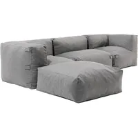 Oviala Ecksofa, modular, 4-Sitzer, Grau