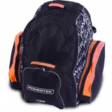 Eishockeytasche mit Rollen POWERTEK  V5.0 Black/Orange Senior - Orange,Schwarz