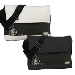 DANIEL RAY SIXTEEN Umhänge-Tasche Laptop-Tasche bis 15 Zoll (36 x 29 x 10 cm) 42.5848 Schwarz oder Weiß