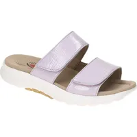 Gabor Rollingsoft Pantolette 66.811.83, Rock Lack, Lilac (Micro) 40