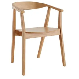 miliboo Skandinavische Stühle aus Holz (2er-Set) Bahia